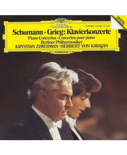 Schumann / Grieg: Piano concertos