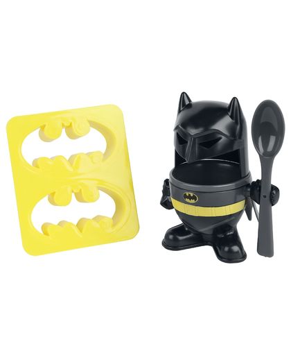 Batman Egg Cup & Toast Stamp Ontbijtset standaard