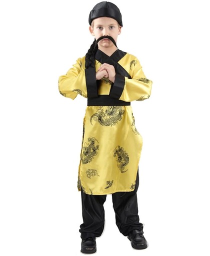 Chinees kostuum voor jongens - Verkleedkleding - 104/110