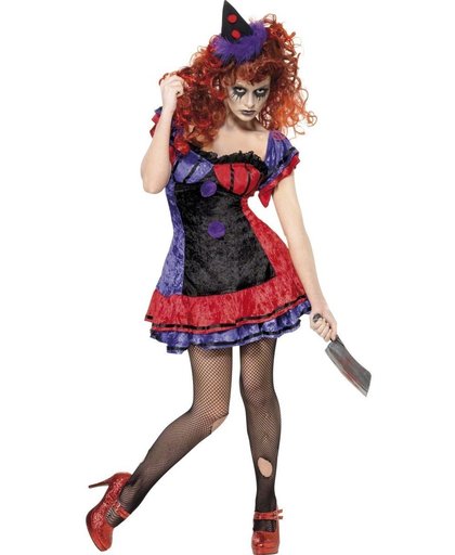 Kwade clown kostuum voor dames - Verkleedkleding - XL
