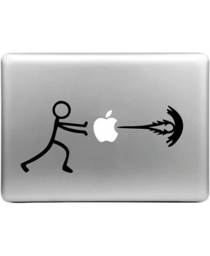 DrPhone MacBook Air / Pro / Pro Retina Skin Sticker KameHaMeHa DBZ Display, Grootte: Medium