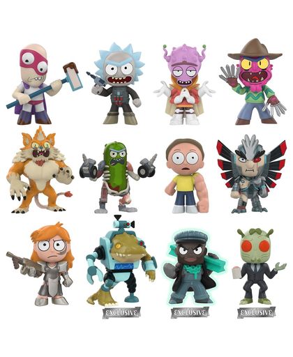 Rick And Morty Serie 2 - Mystery Mini Blind Verzamelfiguur standaard