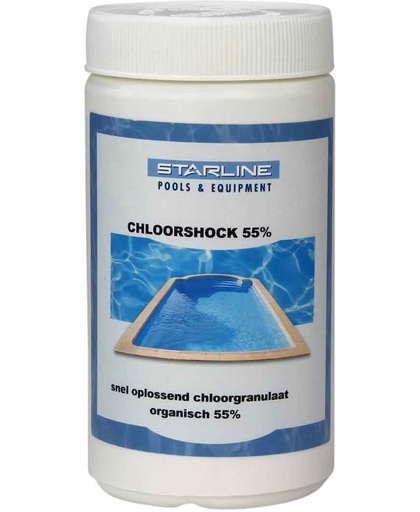 Starline Chloor shock 55%,  1 kg