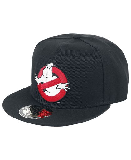 Ghostbusters Ghost Logo Snapback cap zwart