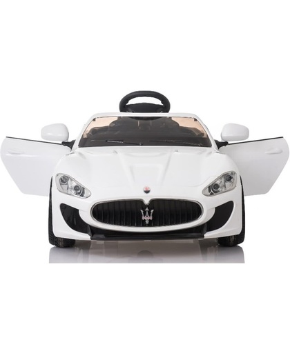 Kindervoertuig - Accuauto- Elektrische auto "Maserati GT MC" - Gelicenseerd - 12V7AH-batterij, 2 motoren - 2.4 Ghz Afstandsbediening, MP3