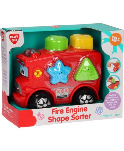 Playgo Vormensorteerder Brandweerwagen