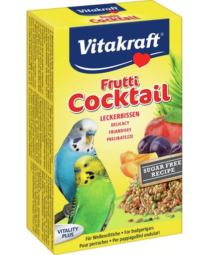 Vitakraft Parkiet Fruitcocktail - 200 Gr - Vogelsnack