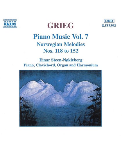 Grieg: Piano Music Vol 7 - Norwegian Melodies Nos 118 to 152