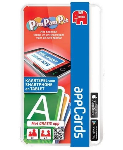 Jumbo AppCards PimPamPet Trivia-kaartspel