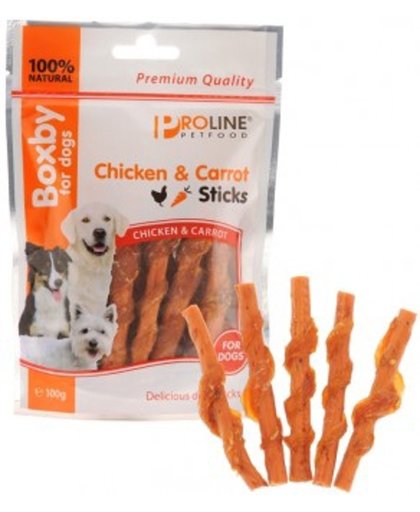 BOXBY chicken & carrot sticks