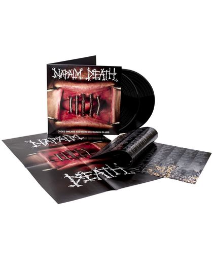 Napalm Death Coded smears and more uncommon slurs 2-LP st.