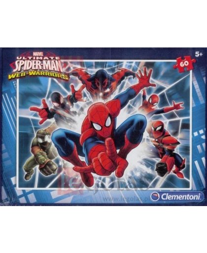 Spiderman Puzzel Web warriors