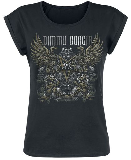 Dimmu Borgir 25 Years Girls shirt zwart