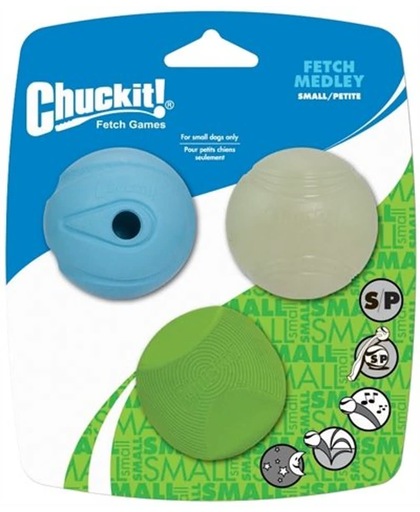 Chuckit Fetch Medley Small 3-pack