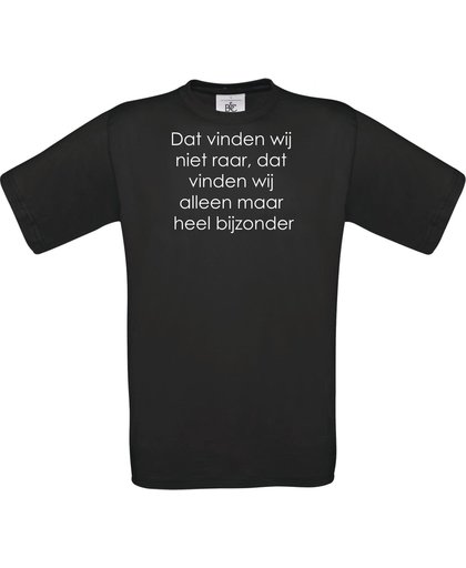 Mijncadeautje - Unisex T-shirt - Luizenmoeder - Dat vinden wij niet raar - Zwart (maat XL)