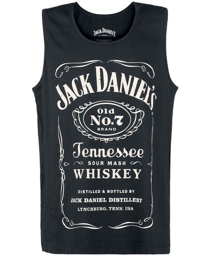 Jack Daniel&apos;s Logo Tanktop zwart