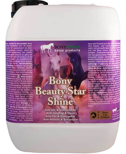 Bony Beauty Star Shine - Anti-klit & Glansmiddel 5 L
