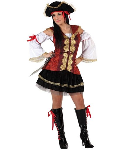Piraten verkleedkleding voor dames  - Verkleedkleding - Small
