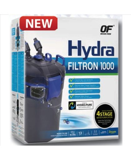 Hydra Filtron 1000 Ocean Free buitenfilter aquarium 80-300 liter