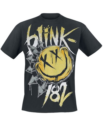 Blink 182 Big Smile T-shirt zwart