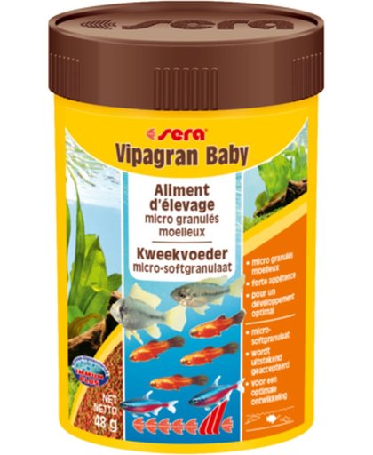 Sera Vipagran baby microkorrel voor babyvissen 100ml