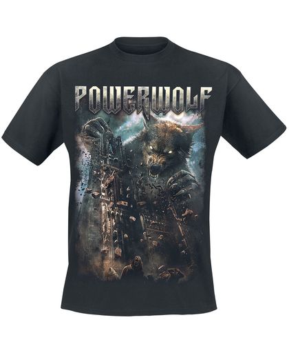 Powerwolf Cathedral T-shirt zwart