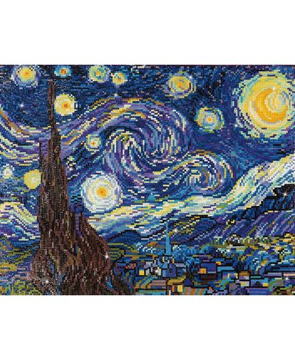 Diamond Dotz ® painting Starry Night Van Gogh (50,8x40,6 cm)