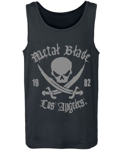 Metal Blade Pirate Logo Tanktop zwart