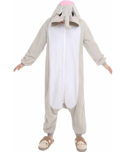 Olifant Onesie voor volwassenen - Olifant Kigurumi Pyjama