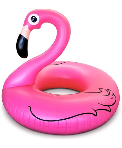 Flamingo Zwemband Opblaasbaar voor Kinderen inclusief Reparatie set – 106 cm – Vanaf 3 jaar | Zwembanden | Opblaasfiguur | Luchtbed | Zwemring | Speelgoed Kind