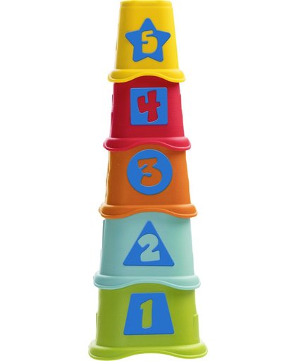 Chicco 2 in 1 stacking cups - stapel bekers