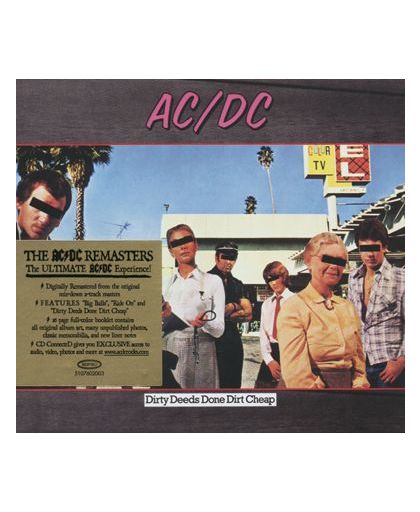 AC/DC Dirty deeds done dirt cheap CD st.