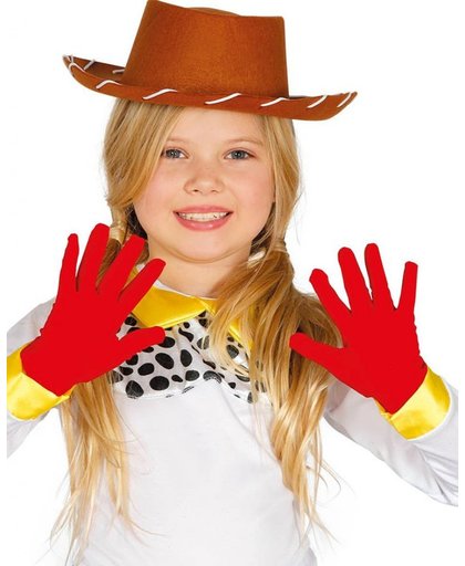 Rode Handschoenen Kind 2 stuks