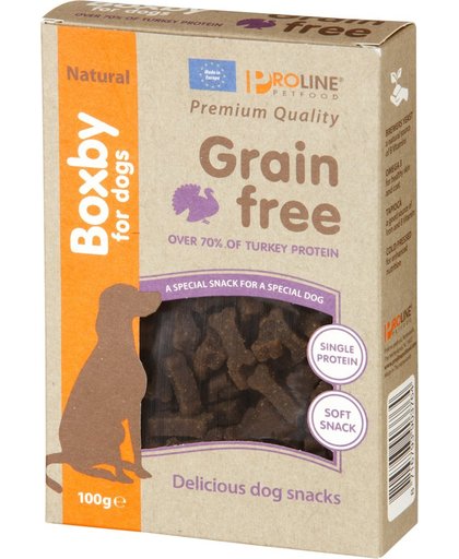 Proline Boxby Grain Free 100 g Kalkoen Hypo-Allergeen