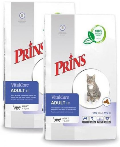 Prins cat vital care adult kattenvoer 2x 10 kg
