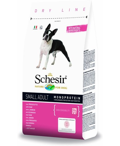 Schesir Dog Small Adult Ham 800 g Monoprotein