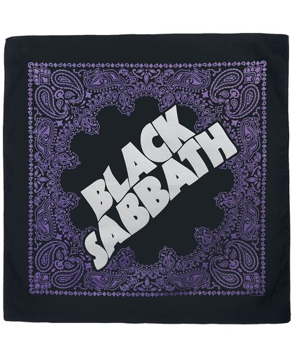 Black Sabbath Logo Bandana meerkleurig