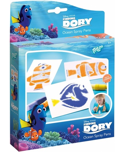 Disney Finding Dory Ocean Spraypens - blaaspen schilderijtjes maken