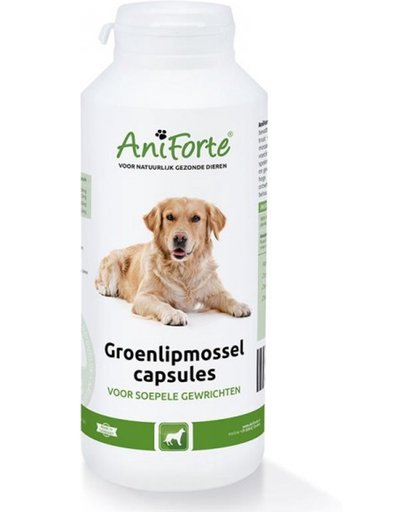 AniForte® Groenlipmossel capsules voor honden (300 stuks)