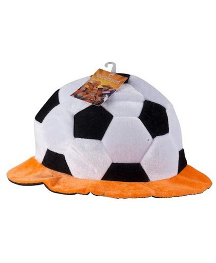 Nederland Voetbalhoed Bal Polyester Oranje/wit