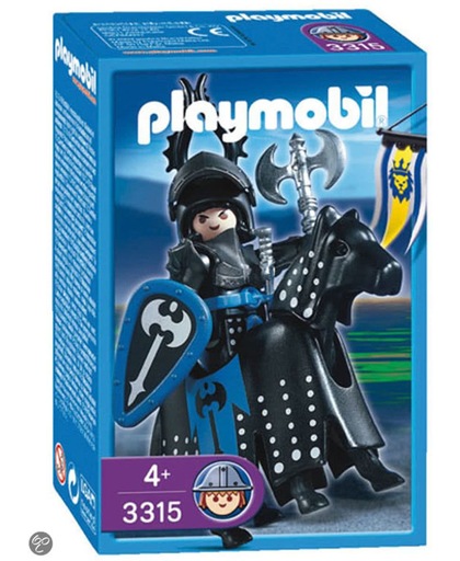 Playmobil Zwarte Ridder - 3315