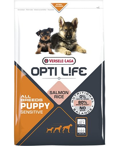 Opti Life Puppy Sensitive All Breeds 12.5 kg