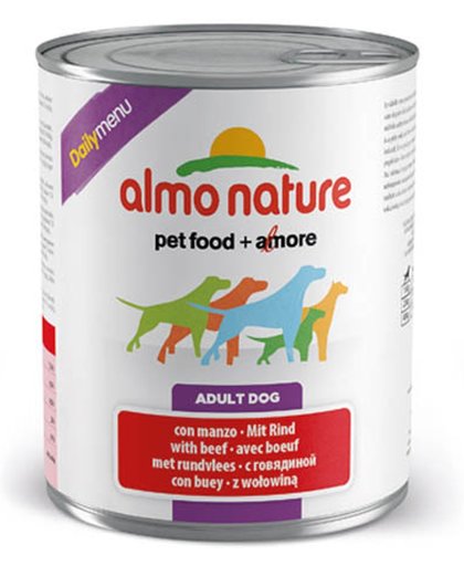 Almo Nature Dog Blik Rund - 12 x 800 GR