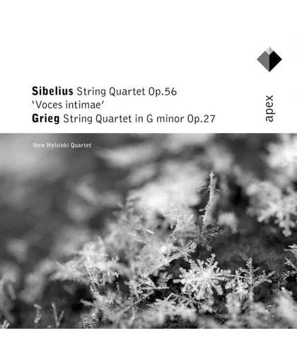 Sibelius, Grieg: String Quartets / New Helsinki String Quartet