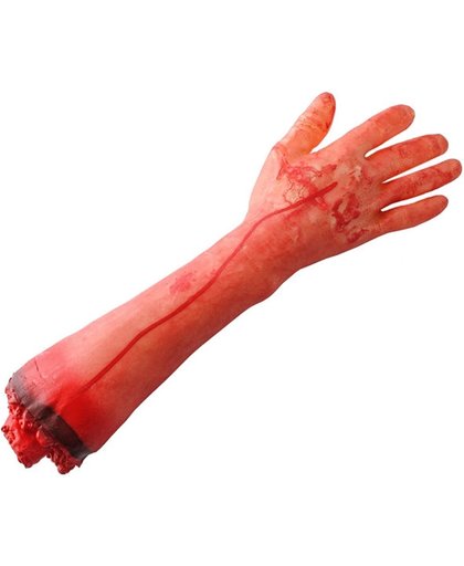 Afgehakte Zombie Bloed Arm Met Hand - Nephand Onderarm Ledematen Voor Halloween & Carnaval