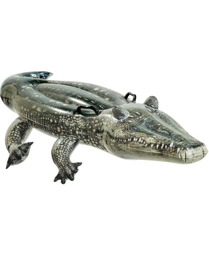 Opblaas Ride-On Alligator