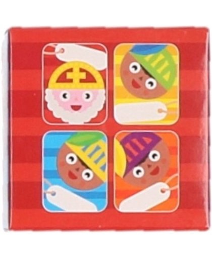 Sinterklaas - Sint kado stickers cartoon 50 stuks
