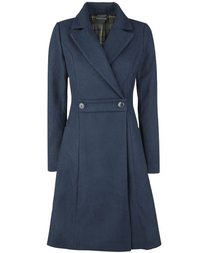 Outlander Claire&apos;s 1940&apos;s Coat Girls lange jas donkerblauw