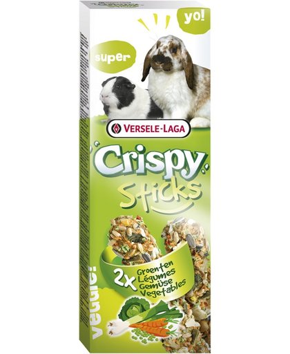 Versele-Laga Crispy Sticks Konijn&Cavia Groenten