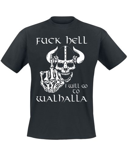 Tank-Shirts Walhalla T-shirt zwart